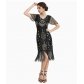 Cocktail Ball Party Sequined Tassel Dress - 1920s Retro Ball Party Gown