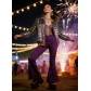 2026 Carnival Costume Women's Disco Retro Jazz Dance Costume Halloween Sequin Costume