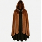 2026 New Style Suede Cape, Hobbit Queen Elf Wizard Cloak, Cosplay Style, In Stock