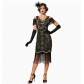 Great Gatsby Dresses 1920s Retro Dress Plus Size Gown Sequined Beaded Party Costume