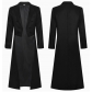 Halloween Men's Gothic Steampunk Style Victorian Swallowtail Long Trench Coat