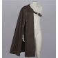 New European and American steampunk cape/half-shoulder cloak with belt medieval Halloween cosplay costume
