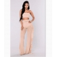 Hot-selling sexy see-through vacation ruffled trousers, 9 colors available.