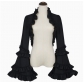 New Halloween cosplay outfit, Lolita gothic style ruffled coat, European medieval long-sleeved shawl
