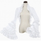New Halloween cosplay outfit, Lolita gothic style ruffled coat, European medieval long-sleeved shawl
