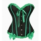 New European and American sexy court style corset bodice, retro support bustier, wearable as outerwear.