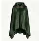 2026 Elf Knight Short Cloak Cosplay Costume, Halloween Role-Playing Elf Wizard Velvet Cloak