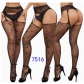Fishnet stockings, sexy pantyhose, lingerie, jacquard suspender stockings