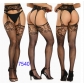 Fishnet stockings, sexy pantyhose, lingerie, jacquard suspender stockings