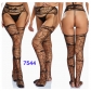 Fishnet stockings, sexy pantyhose, lingerie, jacquard suspender stockings