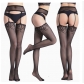 Fishnet stockings, sexy pantyhose, lingerie, jacquard suspender stockings