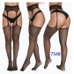 Fishnet stockings, sexy pantyhose, lingerie, jacquard suspender stockings