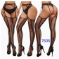 Fishnet stockings, sexy pantyhose, lingerie, jacquard suspender stockings