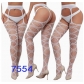 Fishnet stockings, sexy pantyhose, lingerie, jacquard suspender stockings