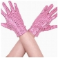 European and American performance sequined gloves, disco dance stage nightclub dancing gloves, Michael Jackson gloves