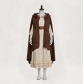 2026 New Suede Knight Cape Halloween Role-Playing Hobbit Cosplay Cape