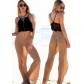 Sexy cover up beach dress knit pants for ladies