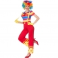 2019 Color Magician Clown Costume Cosplay Clown Costume Halloween Costume