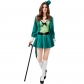 2019 Easter St. Parik Festival Costume Irish Elf Adult Female Magician Cosplay Costume