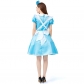 2019 new Alice in Wonderland costumes exported to Europe and America Alice maid COS clothes