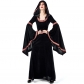 2019 new Halloween black vampire wizard costume European retro court costume