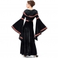 2019 new Halloween black vampire wizard costume European retro court costume