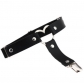 European and American Harajuku punk love heart-shaped leather handmade simple punk hip-hop leg ring foot ring garter belt